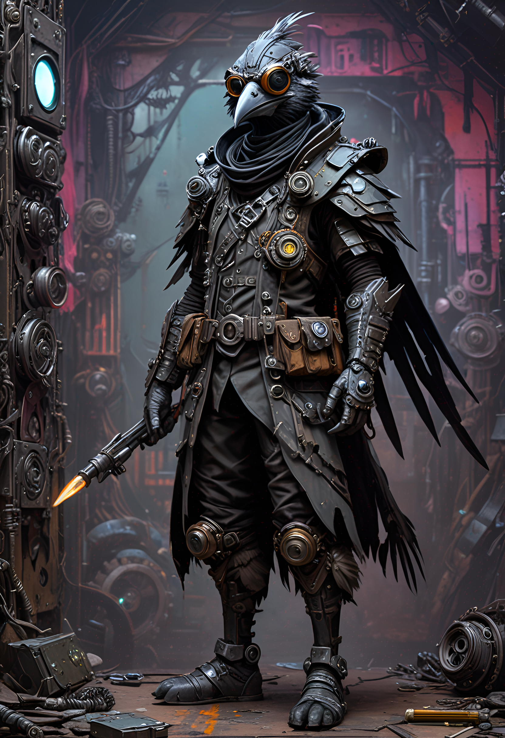 Aarakocra (Birdfolk) Artificer portrait