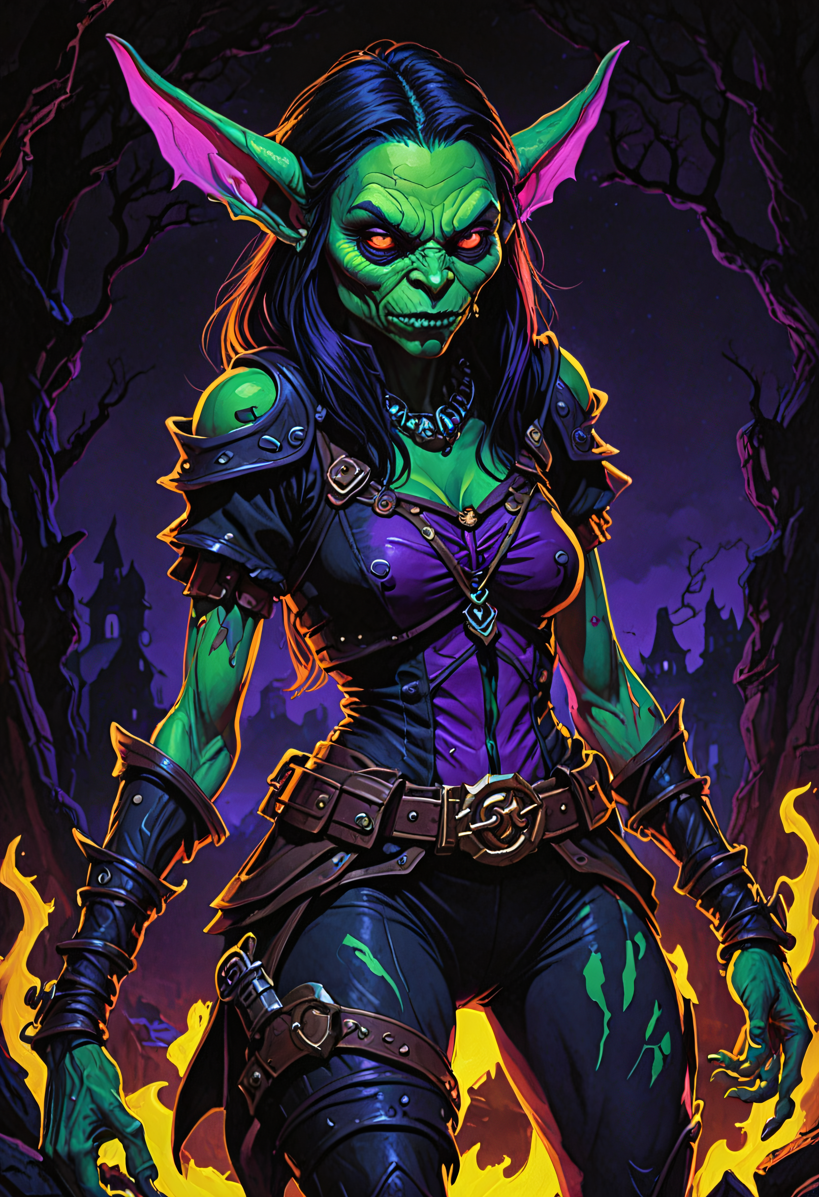 Goblin Rogue portrait