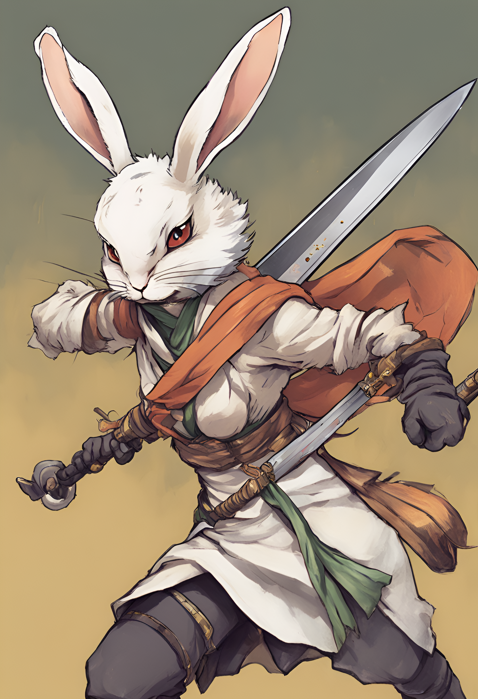 Harengon (Rabbitfolk) Fighter portrait