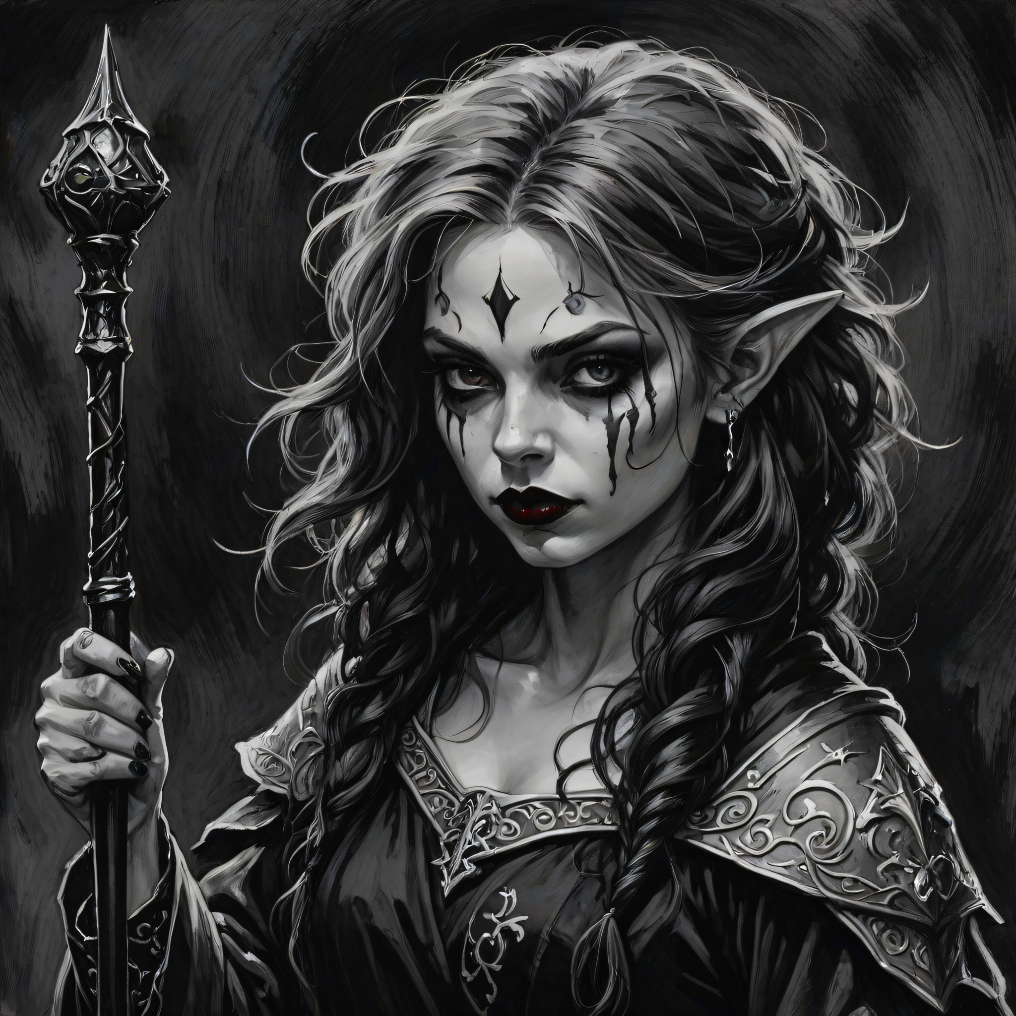 Halfling Warlock portrait